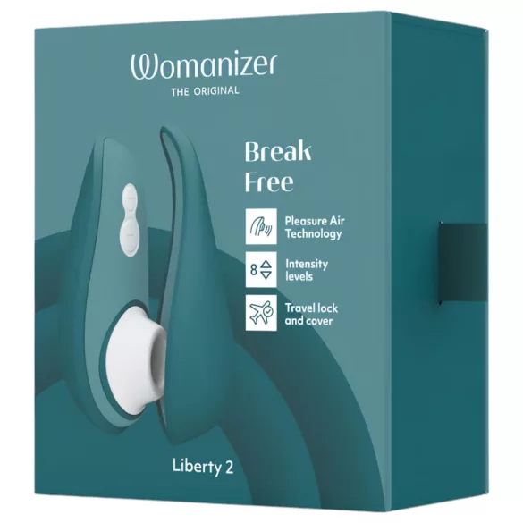 Womanizer Liberty 2 - клиторален стимулатор с въздушни вълни - акумулаторен