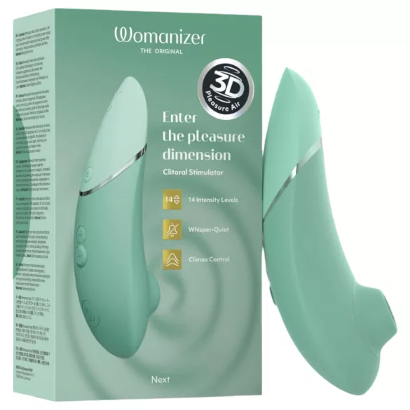 Womanizer Next - безжичен, въздушно-вълнов стимулатор за клитор (салвия)
