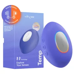   We-Vibe Temp - охлаждащ-затоплящ вибратор за клиторна стимулация (син)