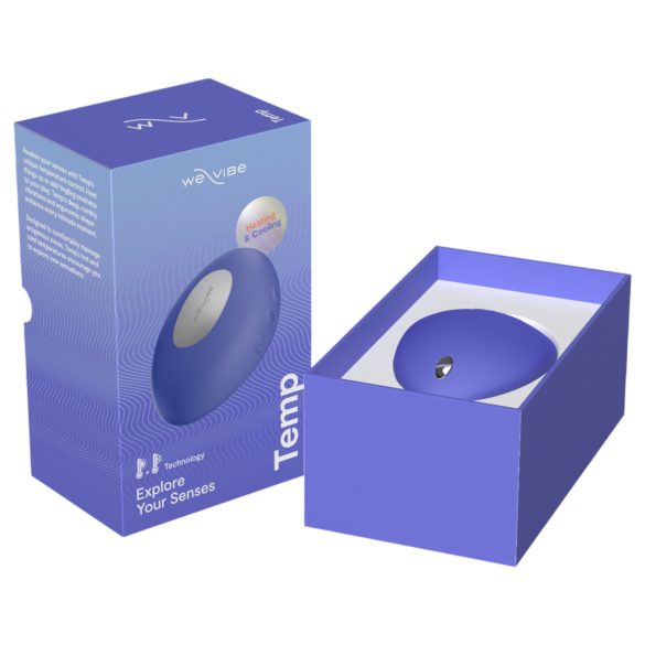 We-Vibe Temp - охлаждащ и затоплящ стимулатор за клитор (син)