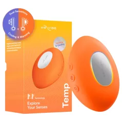   We-Vibe Temp - охлаждащ-затоплящ вибратор за клиторна стимулация (оранжев)