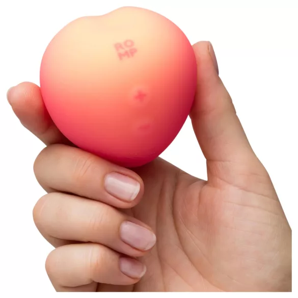 Romp Pink Peach - вибратор с въздушни вълни (розов)