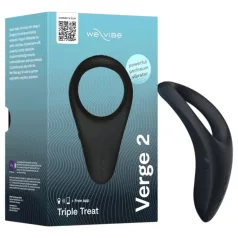   We-Vibe Verge 2 - интелигентен вибриращ пенис ринг (черен)
