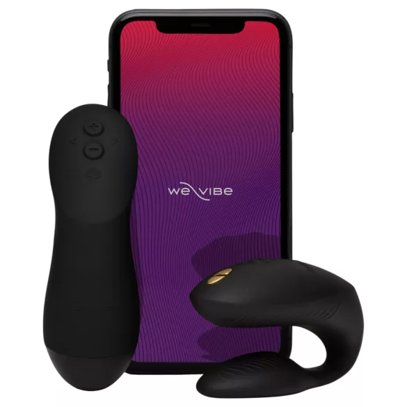 We-Vibe Chorus Pro - вибратор за двойки с приложение и дистанционно управление (черен)