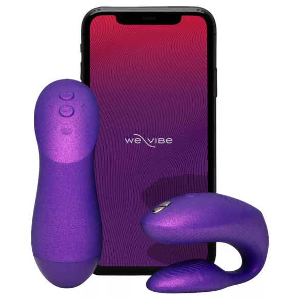 We-Vibe Chorus Pro - вибратор за двойки с приложение и дистанционно управление (лилав)