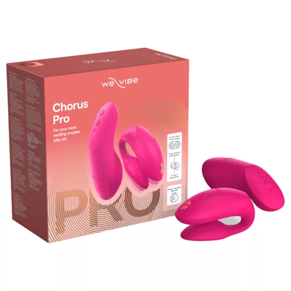 We-Vibe Chorus Pro - вибратор за двойки с дистанционно - розов