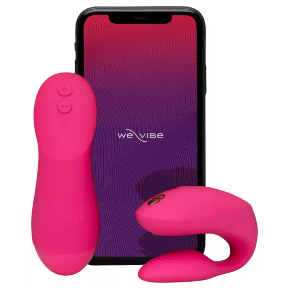 We-Vibe Chorus Pro - вибратор за двойки с дистанционно - розов