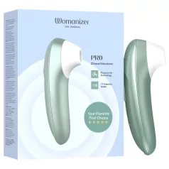   Womanizer Pro - стимулатор за клитор с въздушни вълни (зелен)