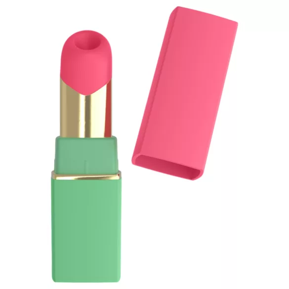 Womanizer Beauty - стимулатор за клитор с въздушни вълни във формата на червило (зелен)