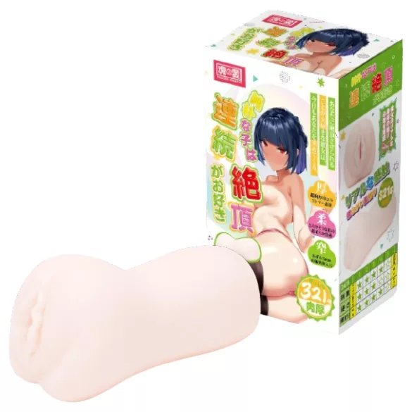 TAMASHII Continuous Orgasm - аниме вагина мастурбатор (телесен цвят)