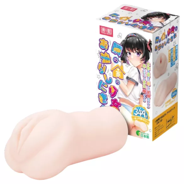 TAMASHII Neighbor Girl - хентай изкуствена вагина мастурбатор (телесен цвят)