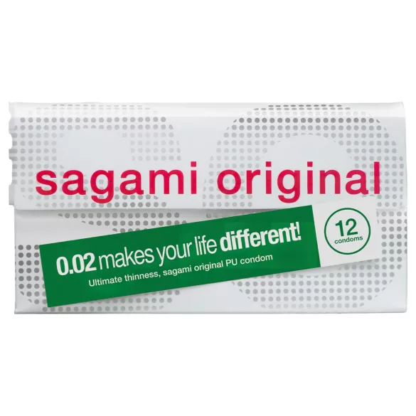 Sagami Original 0,02 - презерватив - 55 mm (12 бр.)