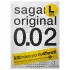 Sagami Original 0,02 L - презерватив - ултратънък - 58мм (3бр)
