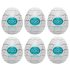 TENGA Egg Wavy II - вълнообразен яйце мастурбатор (6бр)