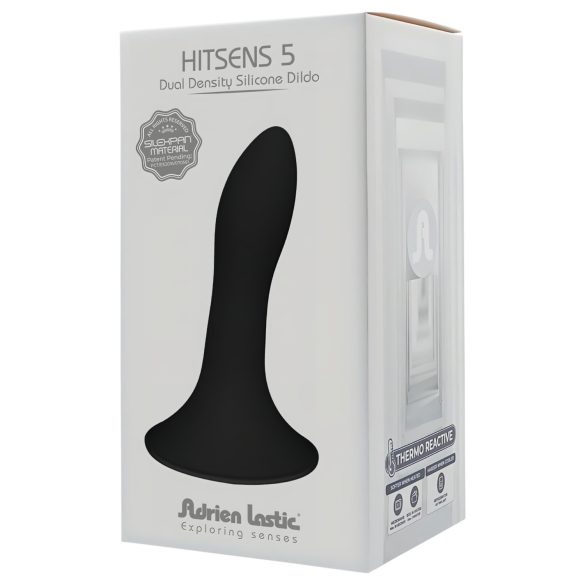 Adrien Lastic Hitsens 5 - Термоуправляем анален дилдо (черен)