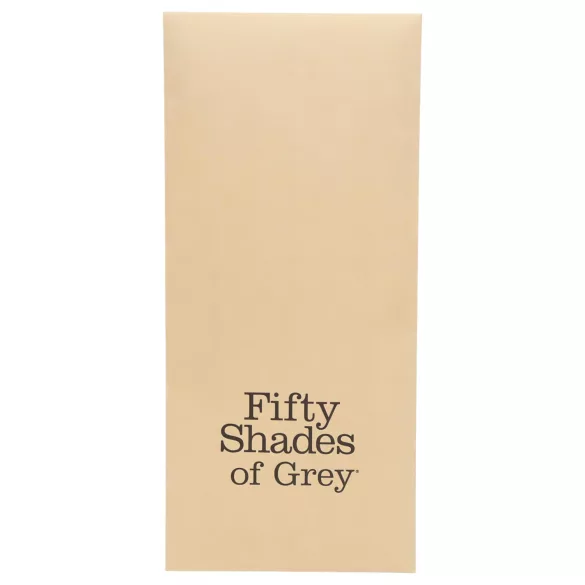 Fifty Shades of Grey - крос вериги за връзване - кожа - черен