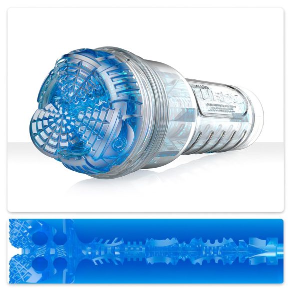 Fleshlight Turbo Core - засмукващ мастурбатор (син)