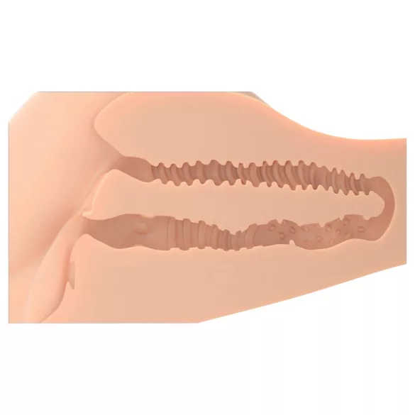 PDX 360 Banger - мъжки мастурбатор торс - реалистична кожа - натурален цвят