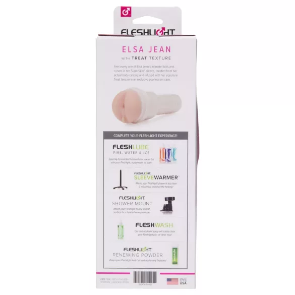 Fleshlight Elsa Jean Treat - реалистично изкуствено дупе - натурален цвят
