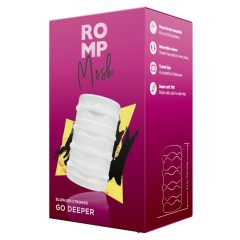   ROMP Mosh - гъвкав мастурбатор за пътуване (полупрозрачен)