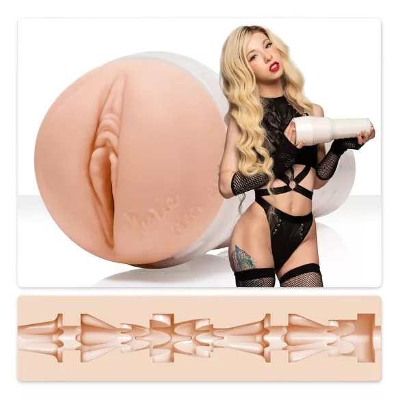 Fleshlight Kenzie Reeves Creampuff - реалистична изкуствена вагина (телесен цвят)