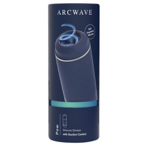 Arcwave Pow - мастурбатор с ръчно засмукване (син)