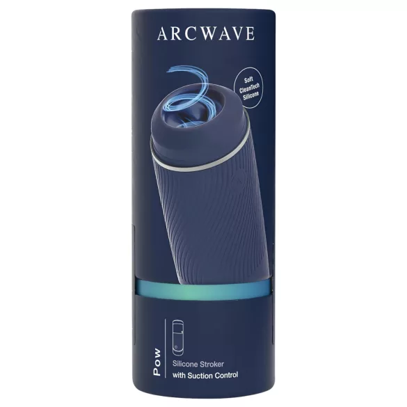Arcwave Pow - ръчен мастурбатор с вакуум - син
