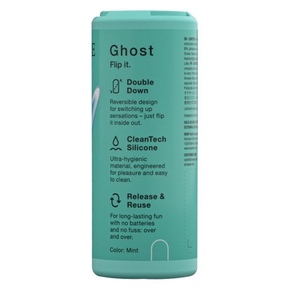 Arcwave Ghost - двустранен джобен мастурбатор (зелен)