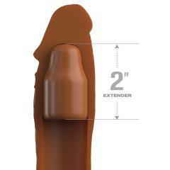   X-TENSION Elite 2 - Обвивка за пенис с възможност за рязане (кафява)
