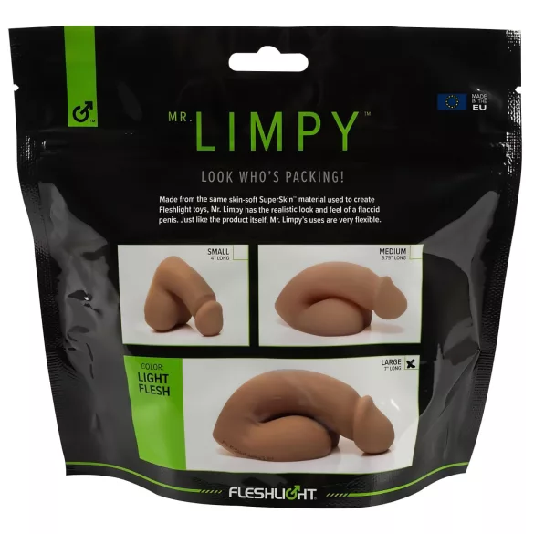 Fleshlight - Mr. Limpy - голям реалистичен дилдо (естествен цвят)