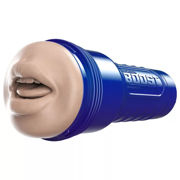 Fleshlight Boost Blow - реалистичен мастурбатор уста - натурален цвят