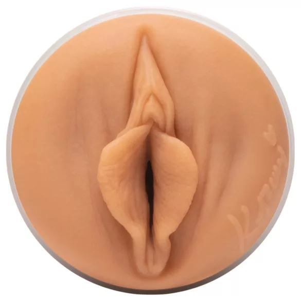 Fleshlight Kazumi Kumzumi - вагина от кибер кожа - натурален цвят