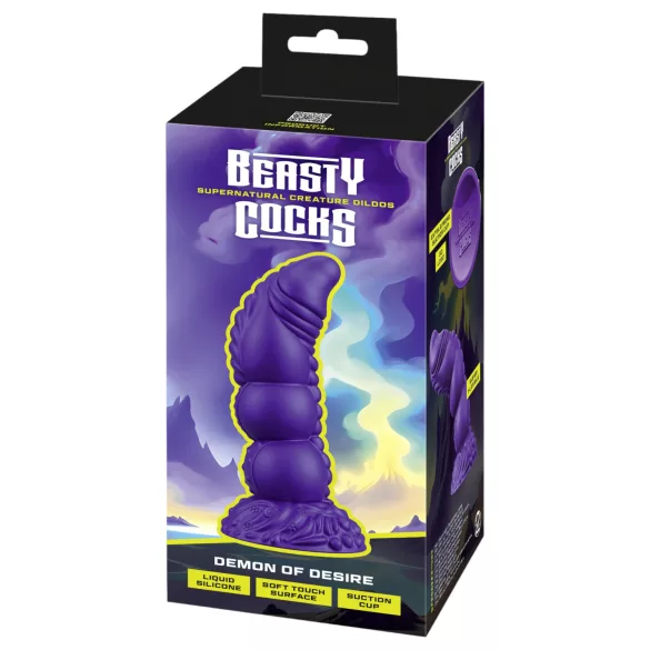 Beasty Cocks - дилдо демон - лилав