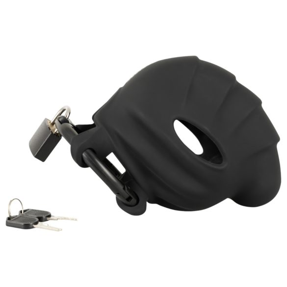 Black Velvet - пенис и телесна клетка (черна)