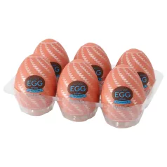   TENGA Egg Spiral Stronger - яйце мастурбатор - комплект 6 броя