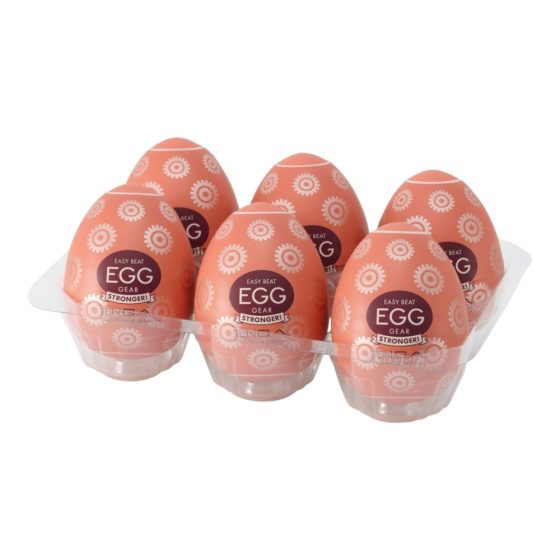 TENGA Egg Gear Stronger - яйце за мастурбация (6бр.)