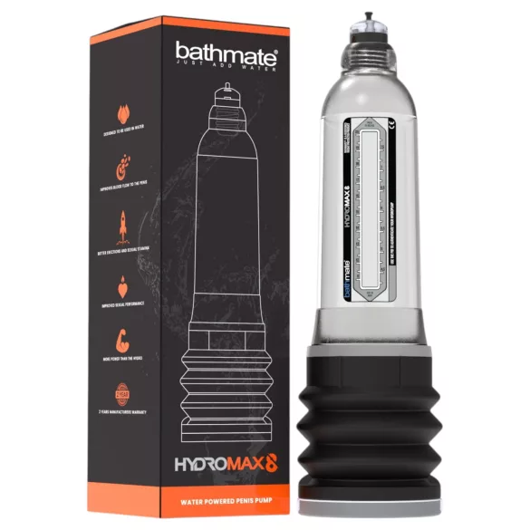 Bathmate Hydromax8 - хидропомпа (прозрачен)