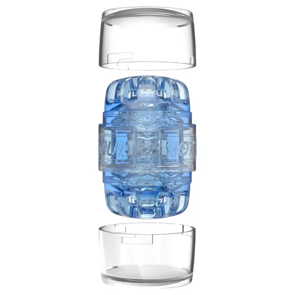 Fleshlight Quickshot Turbo - мъжки мастурбатор за пътуване - син