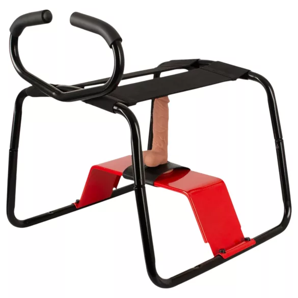 THE BANGER - Ultimate Sex Stool секс стол с реалистично дилдо (черен)