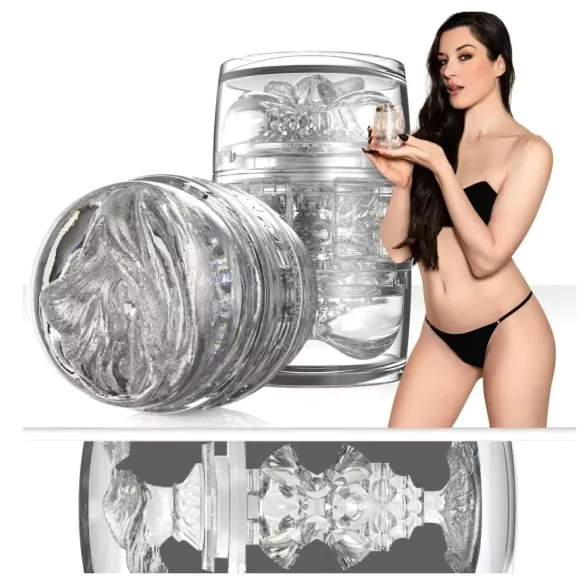 Fleshlight Quickshot Stoya - пътнически мастурбатор (прозрачен)
