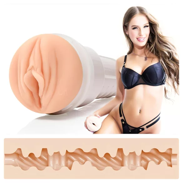 Fleshlight Sky Bri Celestial - реалистична вагина - натурален цвят