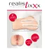 Realistixxx Real Stroker - реалистичен вагинален и анален мастурбатор (телесен цвят)