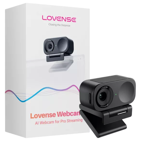Lovense Webcam 2 - AI уебкамера за стрийминг (черна)
