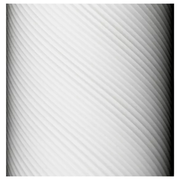 TENGA 3Dx Zen - 3D текстуриран мастурбатор (бял)