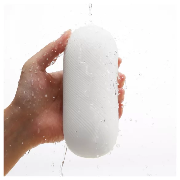 TENGA 3Dx Zen - 3D текстуриран мастурбатор (бял)