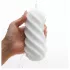 TENGA 3Dx Spiral - мастурбатор с релеф спирала (бял)