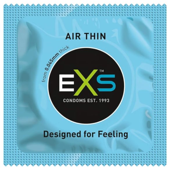 EXS Air Thin - ултратънки латексови презервативи (100 бр.)