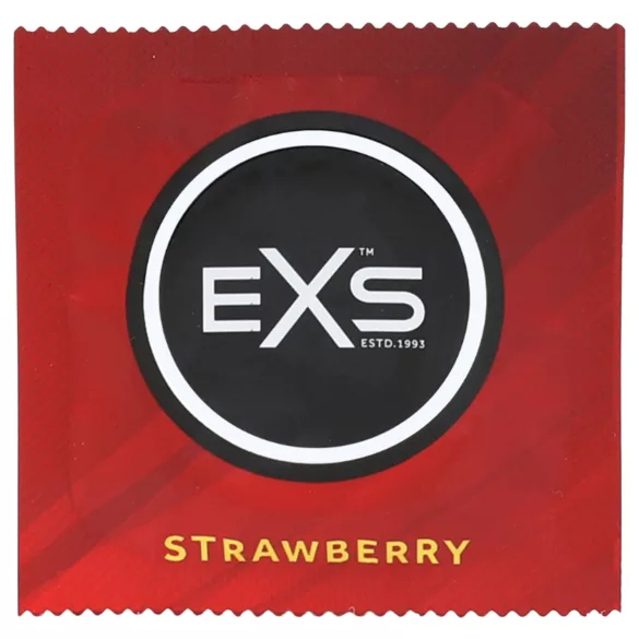 EXS Strawberry - презерватив с вкус на ягоди (100 бр.)