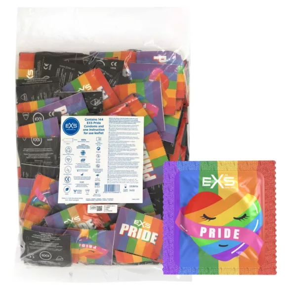 EXS Pride - латексови презервативи - 144 броя