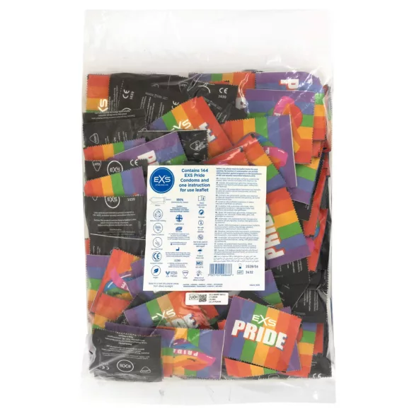 EXS Pride - латексови презервативи - 144 броя
